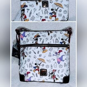 2pc New Dooney and Bourke Disney 2018 Food & Wine Purse & Wristlet/Wallet